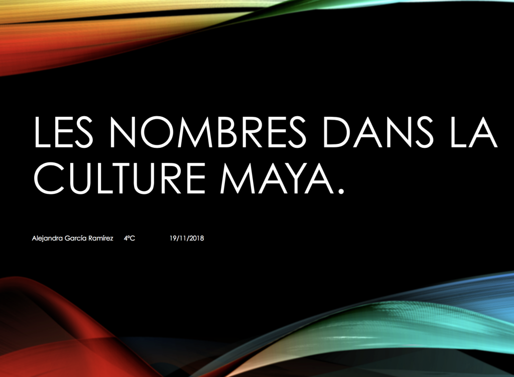 LES NOMBRES MAYA POR ALEJANDRA GARCÍA
